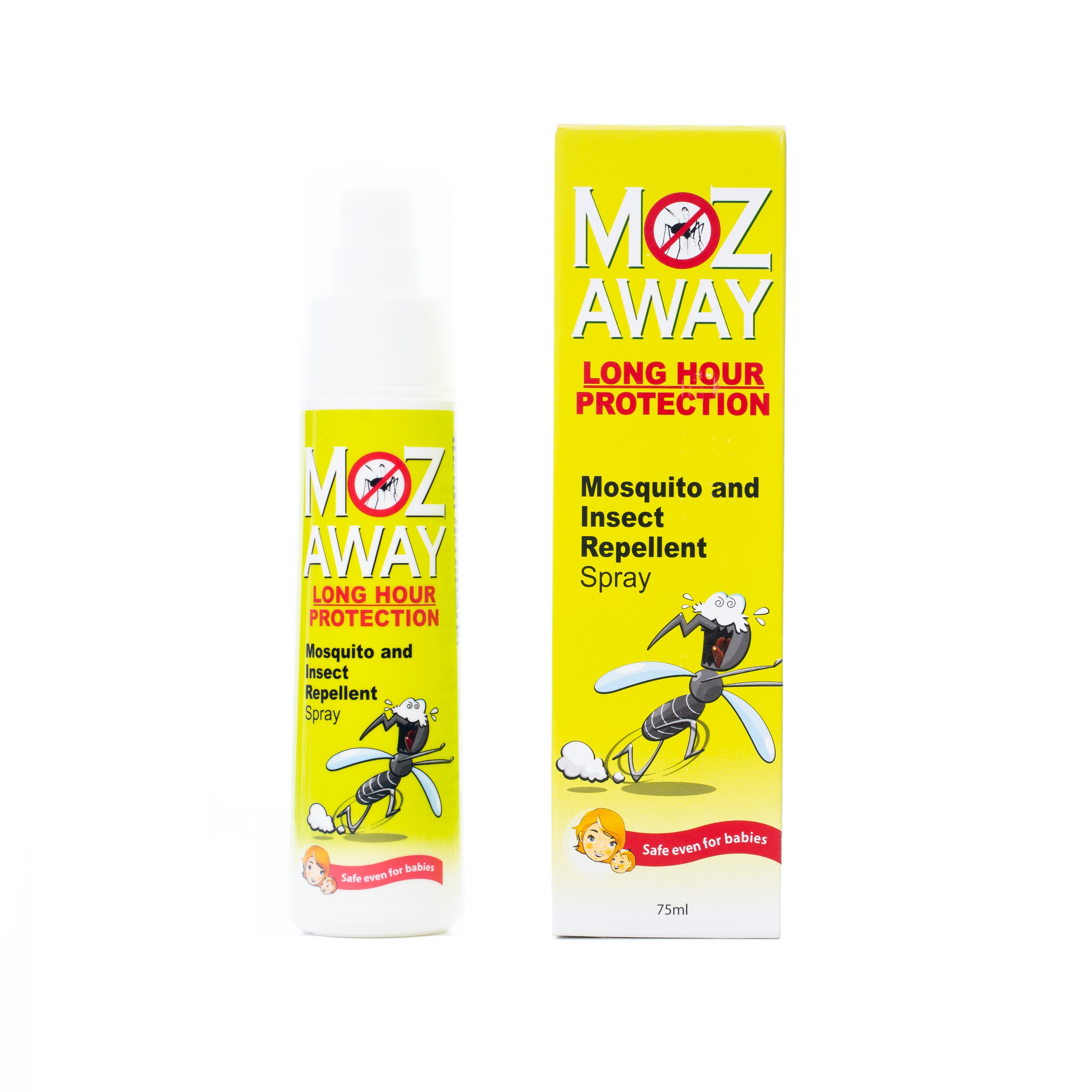 Moz Away (Picaridin 19.2) Spray 75ml National Skin Centre